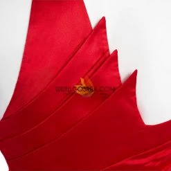 Cosrea Disney Cruella 2021 Movie Flame Dress Cosplay Costume