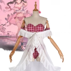 Cosrea Eyjafjalla Summer Outfit Arknights Standard Size Only Cosplay Costume Cosplay Costumes