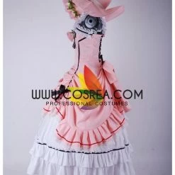 Cosrea Black Butler Ciel Pink Cosplay Costume