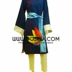 Cosrea Black Butler Lau Dark Blue Cosplay Costume
