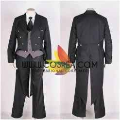 Cosrea Cosplay Costumes Black Butler Sebastian Michaelis Tuxedo Cosplay Costume