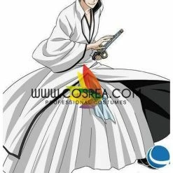 Cosrea Bleach Gin Ichimaru Arrancar Cosplay Costume