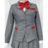 Cosrea Bleach Rukia Karakura High School Cosplay Costume