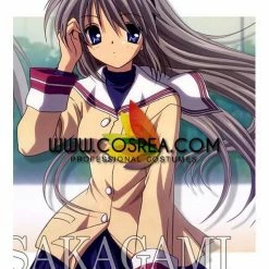 Cosrea Clannad Tomoyo Sakagami Cosplay Costume
