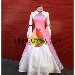 Cosrea Code Geass Euphiemia Pink Satin Cosplay Costume