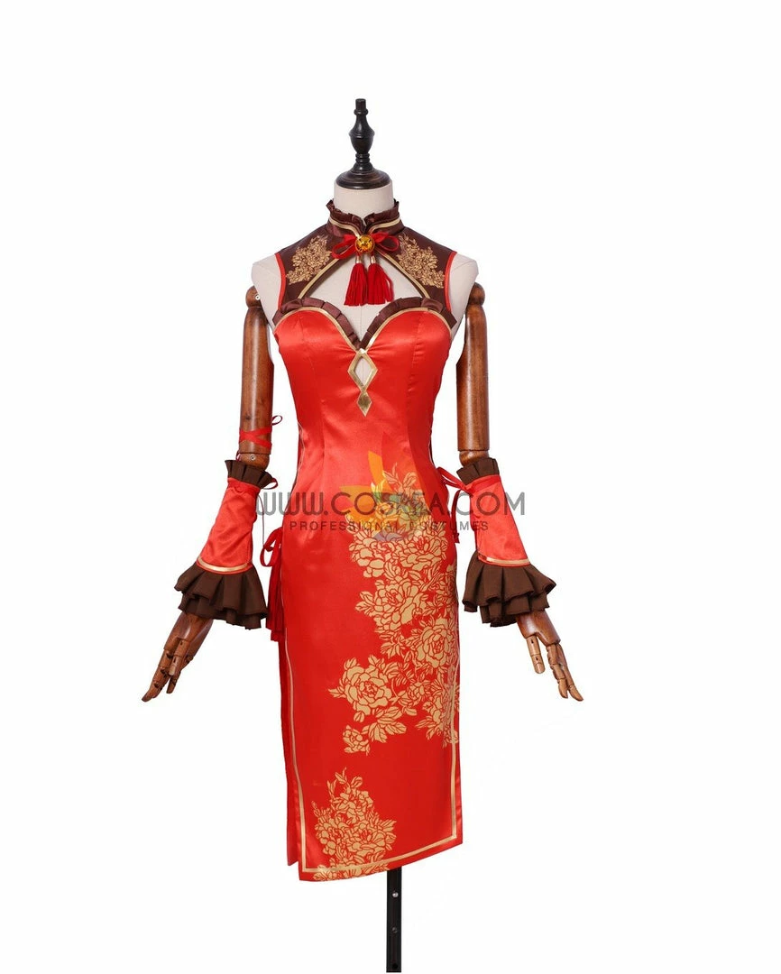 Cosrea Date A Live Kurumi Tokisaki Qipao Dress Cosplay Costume Cosplay Costumes