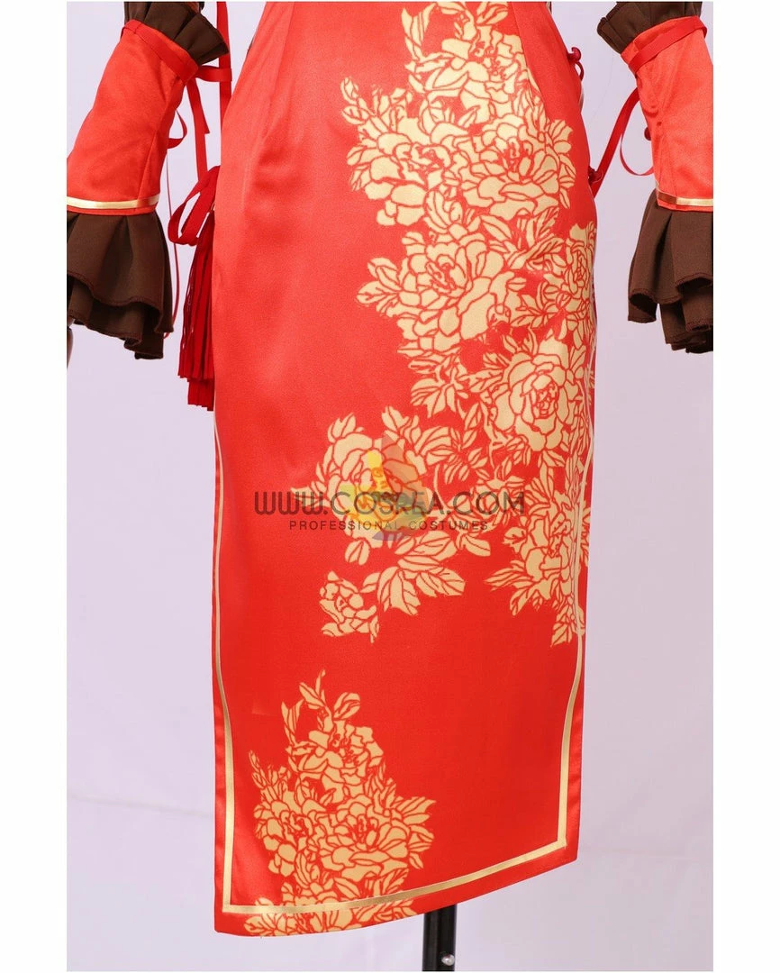 Cosrea Date A Live Kurumi Tokisaki Qipao Dress Cosplay Costume Cosplay Costumes