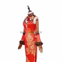 Cosrea Date A Live Kurumi Tokisaki Qipao Dress Cosplay Costume Cosplay Costumes