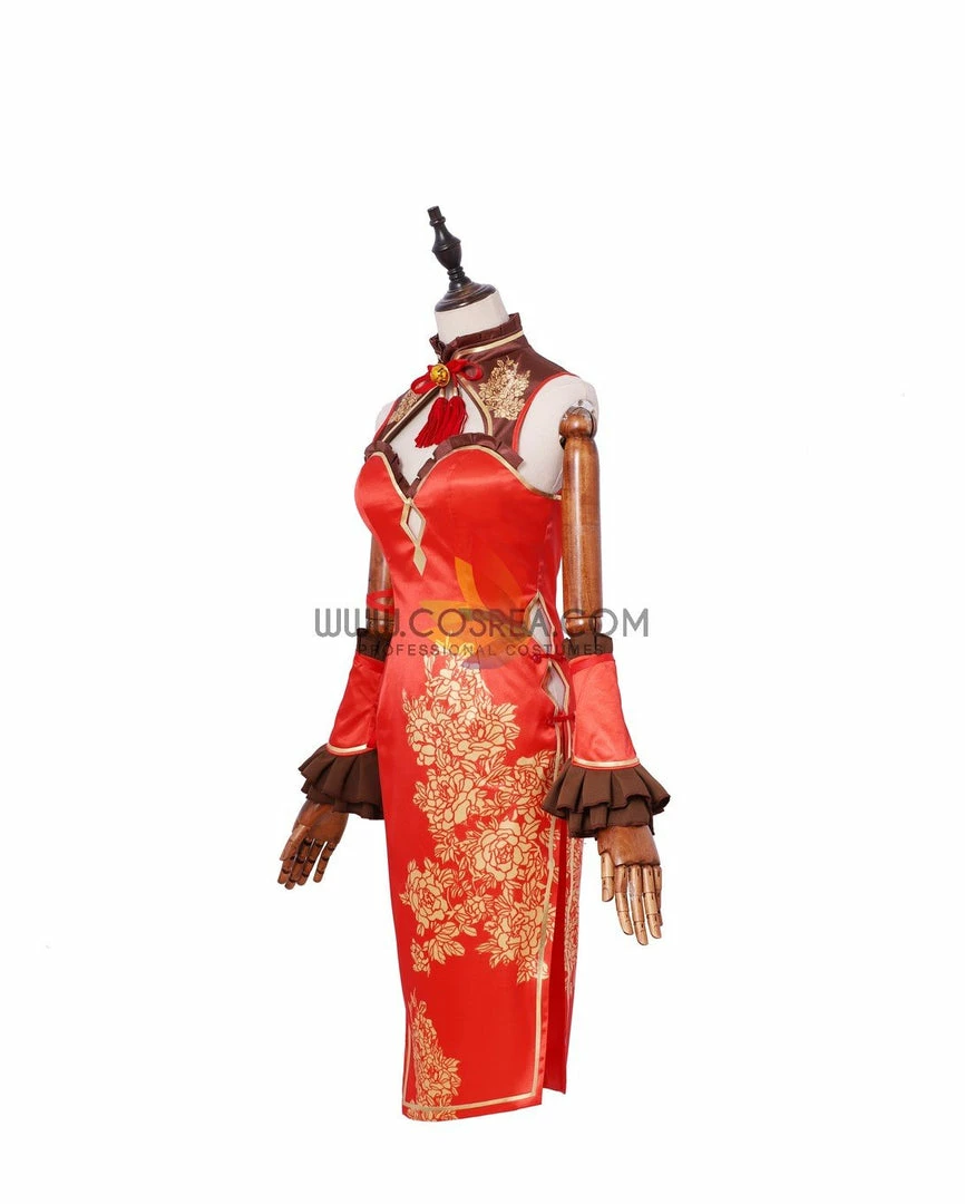 Cosrea Date A Live Kurumi Tokisaki Qipao Dress Cosplay Costume Cosplay Costumes