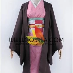 Cosrea Demon Slayer Nezuko Kamado Cosplay Costume