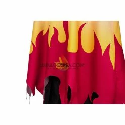 Cosrea Demon Slayer Rengoku Kyojuro Printed Cosplay Costume Cosplay Costumes