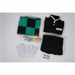 Cosrea Demon Slayer Tanjiro Kamado Cosplay Costume Cosplay Costumes