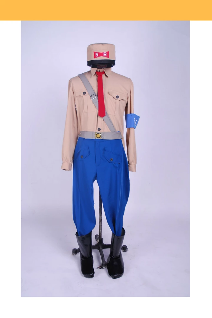 Cosrea Dragonball General Blue Cosplay Costume