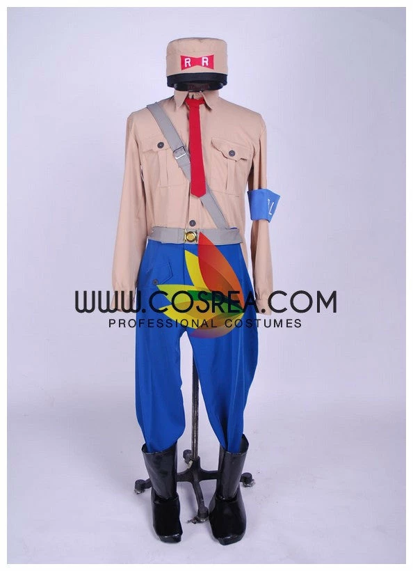 Cosrea Dragonball General Blue Cosplay Costume