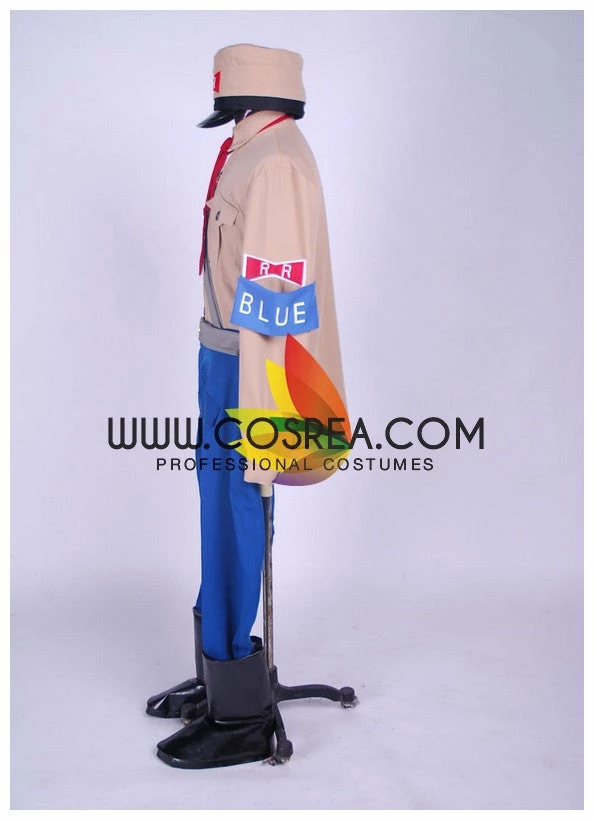 Cosrea Dragonball General Blue Cosplay Costume