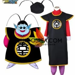 Cosrea Dragonball King Kai Cosplay Costume