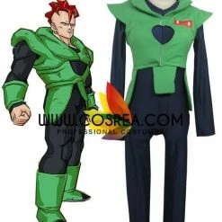 Cosrea Dragonball Number 16 Cosplay Costume