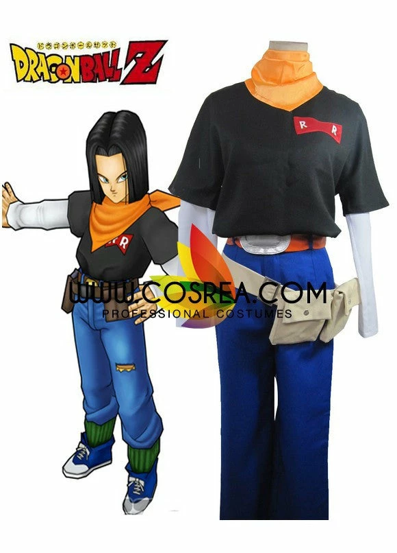 Cosrea Dragonball Number 17 Cosplay Costume Cosplay Costumes