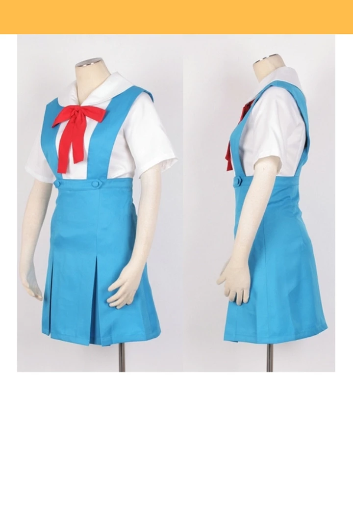 Cosrea EVA Neon Genesis Rei School Uniform Cosplay Costume