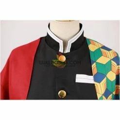 Cosrea Giyu Tomioka Water Hashira Demon Slayer Cosplay Costume Cosplay Costumes