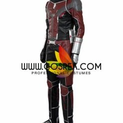 Cosrea Cosplay Costumes Antman PU Leather Cosplay Costume