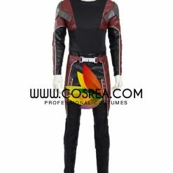 Cosrea Cosplay Costumes Antman PU Leather Cosplay Costume