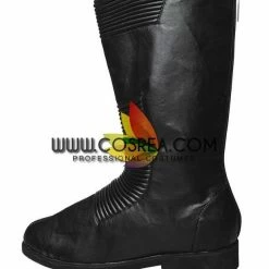 Cosrea Cosplay Costumes Black Bolt Inhumans PU Leather Cosplay Costume