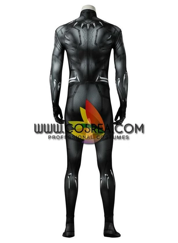 Cosrea Cosplay Costumes Black Panther Digital Printed Cosplay Costume