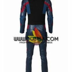 Cosrea Captain America Civil War PU Leather Cosplay Costume
