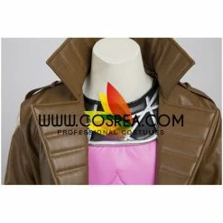 Cosrea Cosplay Costumes Gambit PU Leather Cosplay Costume