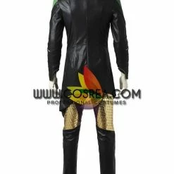 Cosrea Loki The First Avengers PU Leather Cosplay Costume