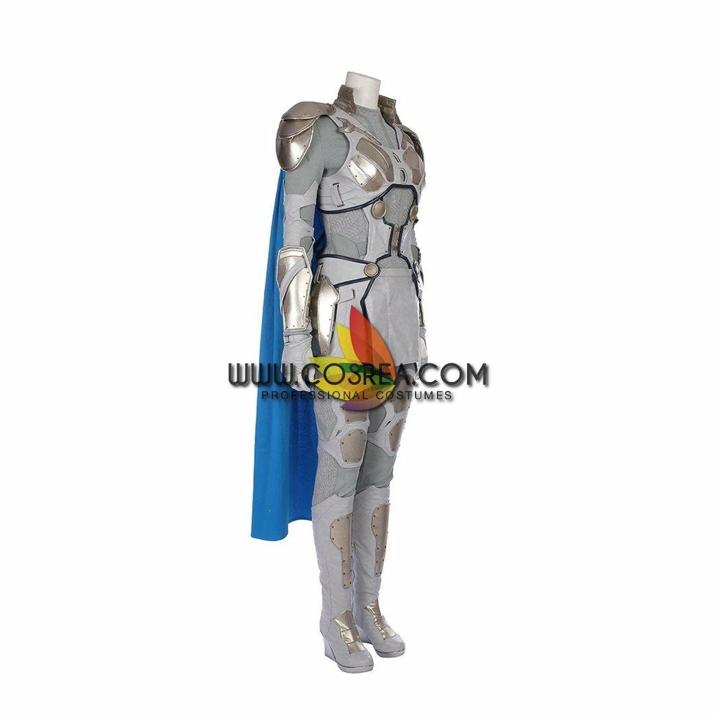 Cosrea Cosplay Costumes Brunnhilde Valkyrie PU Leather Cosplay Costume