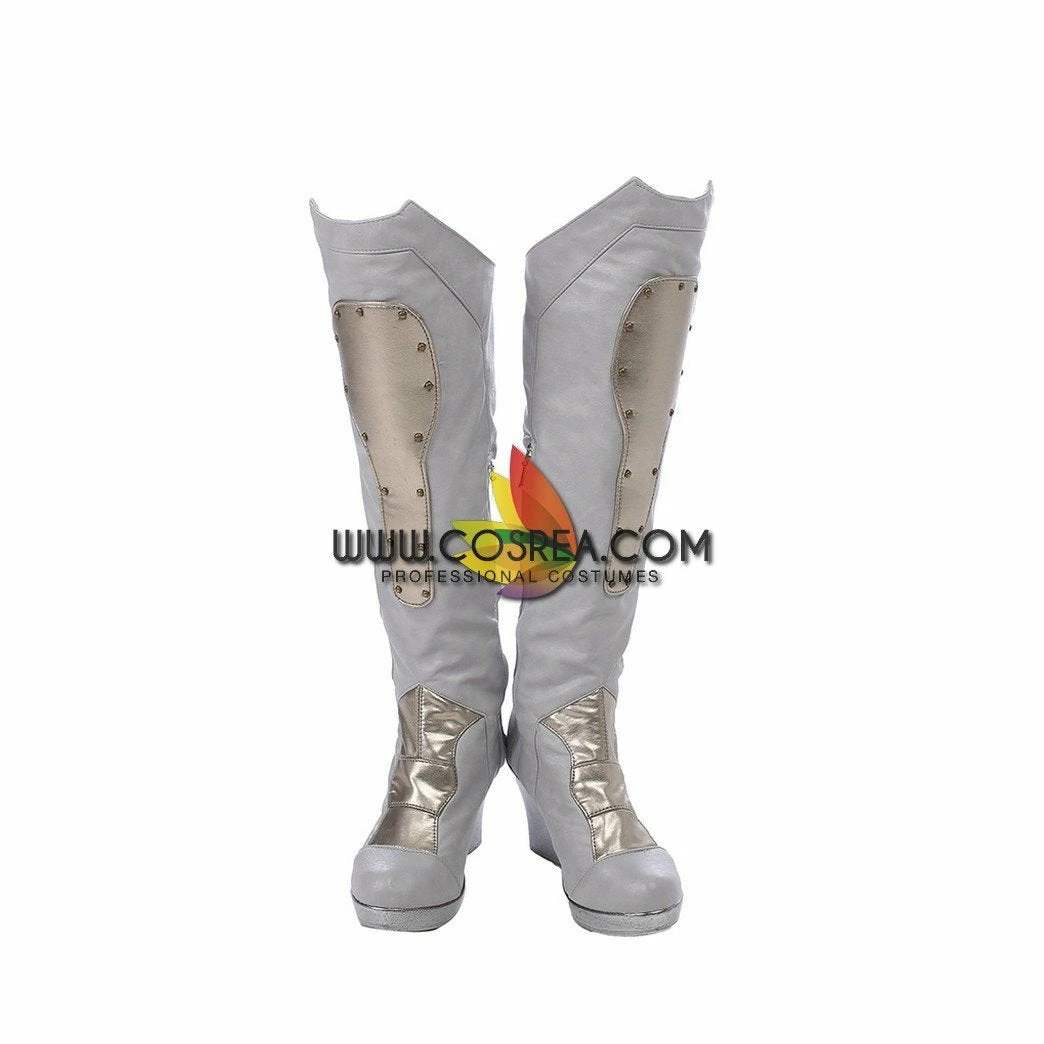 Cosrea Cosplay Costumes Brunnhilde Valkyrie PU Leather Cosplay Costume