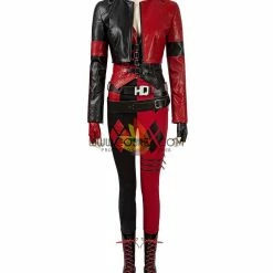 Cosrea Harley Quinn Suicide Squad 2 PU Leather Cosplay Costume Cosplay Costumes