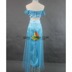 Cosrea Aladdin Jasmine Classic Satin Cosplay Costume Disney Inspired