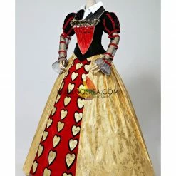 Cosrea Alice In The Wonderland Red Queen Cosplay Costume Disney Inspired
