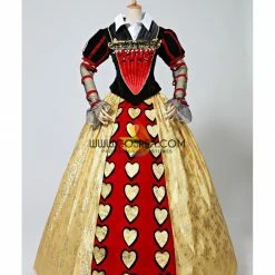 Cosrea Alice In The Wonderland Red Queen Cosplay Costume Disney Inspired