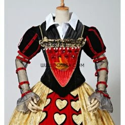 Cosrea Alice In The Wonderland Red Queen Cosplay Costume Disney Inspired