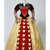 Cosrea Alice In The Wonderland Red Queen Cosplay Costume Disney Inspired