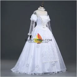Cosrea Disney Inspired Alice In The Wonderland White Queen Cosplay Costume