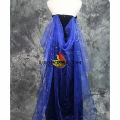 Cosrea Disney Inspired Anastasia Navy Blue Formal Evening Gown Cosplay Costume