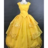 Cosrea Beauty And Beast Live Action Belle Classic Ballgown Cosplay Costume Disney Inspired