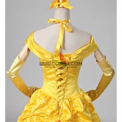 Cosrea Beauty And Beast Belle Classic Ballgown Cosplay Costume