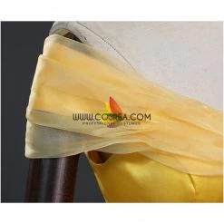 Cosrea Beauty And Beast Belle Classic Multilayer Organza Tulle Cosplay Costume