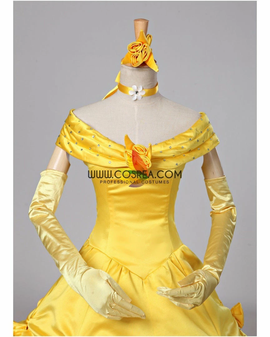Cosrea Disney Inspired Beauty And Beast Belle Park Inspired Cosplay Costume