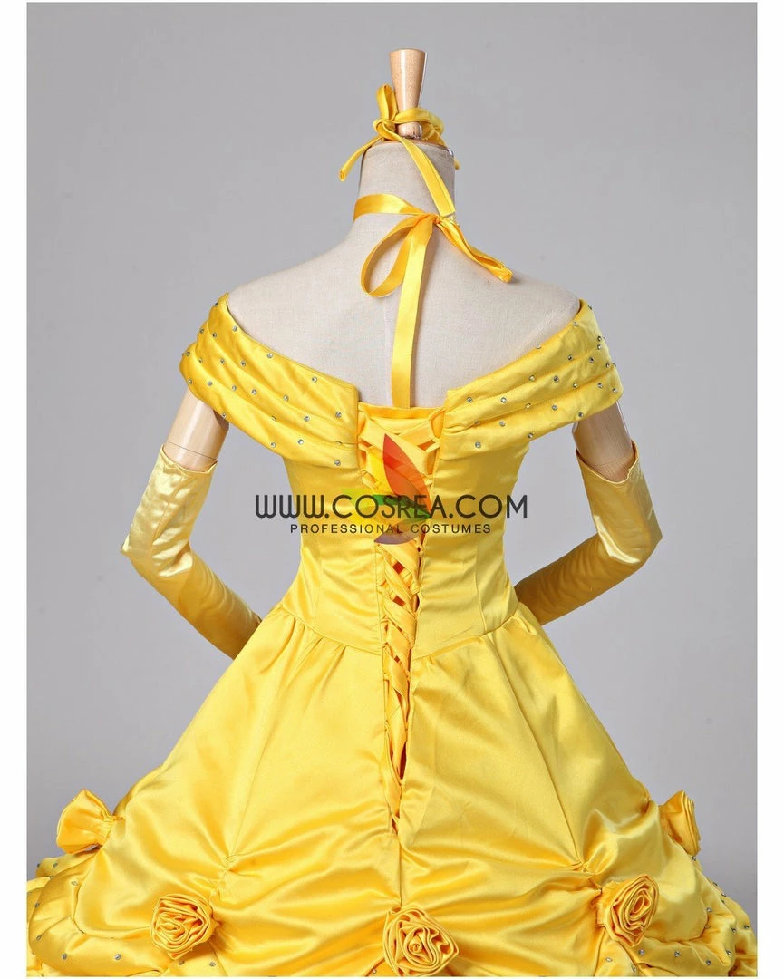 Cosrea Disney Inspired Beauty And Beast Belle Park Inspired Cosplay Costume