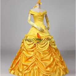 Cosrea Disney Inspired Beauty And Beast Belle Park Inspired Cosplay Costume