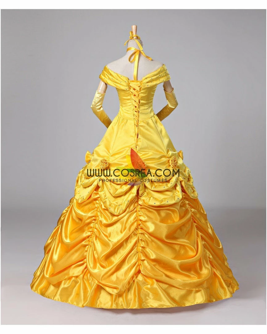Cosrea Disney Inspired Beauty And Beast Belle Park Inspired Cosplay Costume