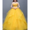 Cosrea Beauty And Beast Belle Classic Basque Style Cosplay Costume Disney Inspired