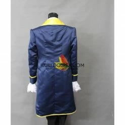 Cosrea Beauty And Beast Prince Navy Blue Satin Cosplay Costume Disney Inspired
